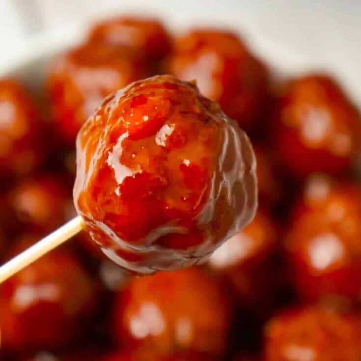 Image for Instant Pot Grape Jelly Meatballs