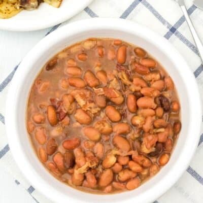 Instant Pot Pinto Beans and Cornbread Dinner (Appalachian Soup Beans)