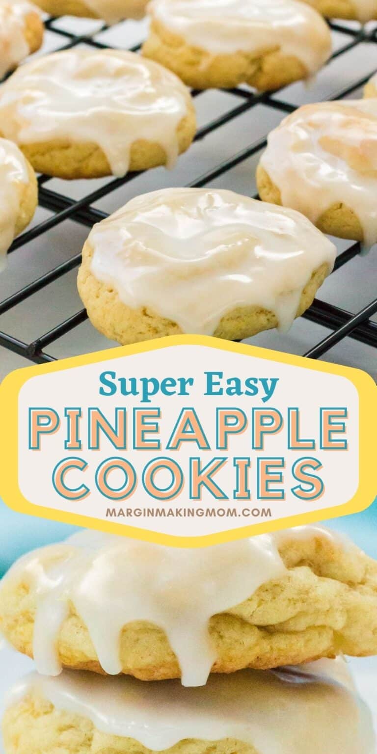 Easy Soft Pineapple Cookies (With or Without Icing) Margin Making Mom®