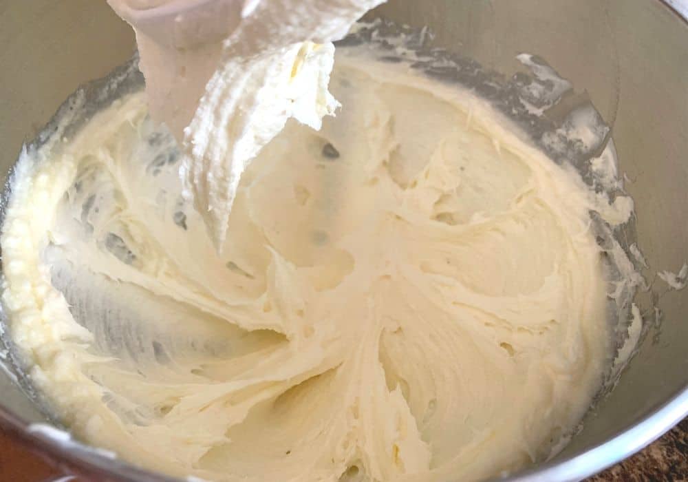 wet ingredients mixed together for cranberry bread batter