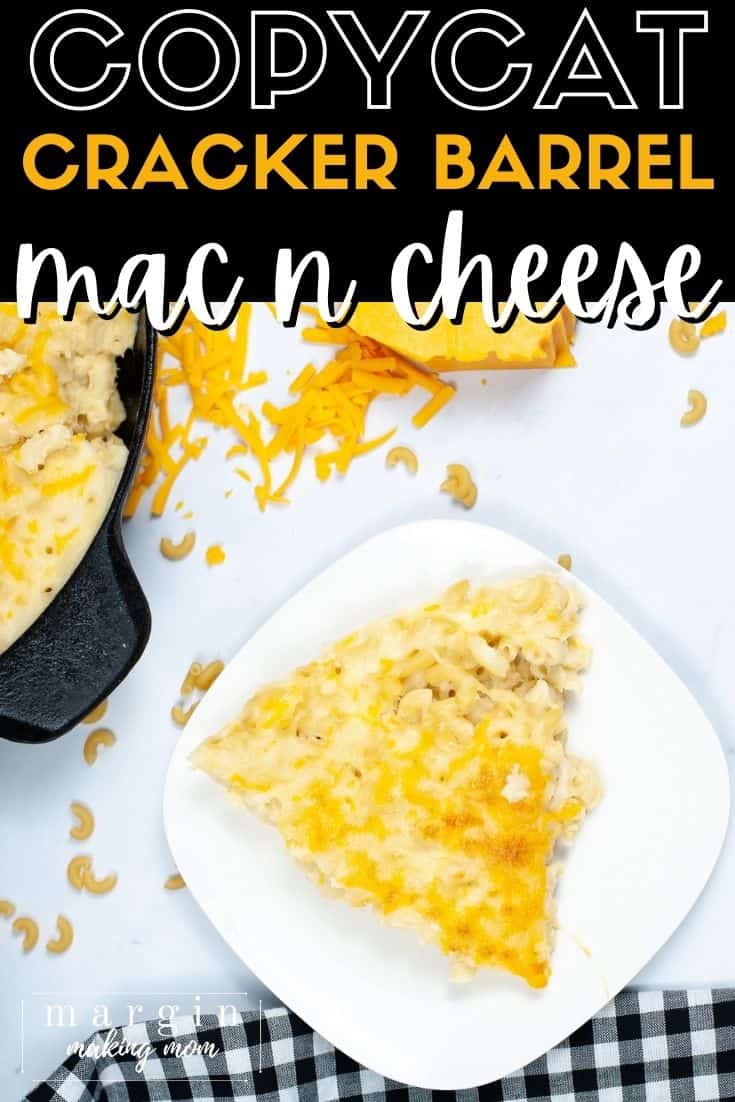 baked mac and cheese with ritz cracker topping