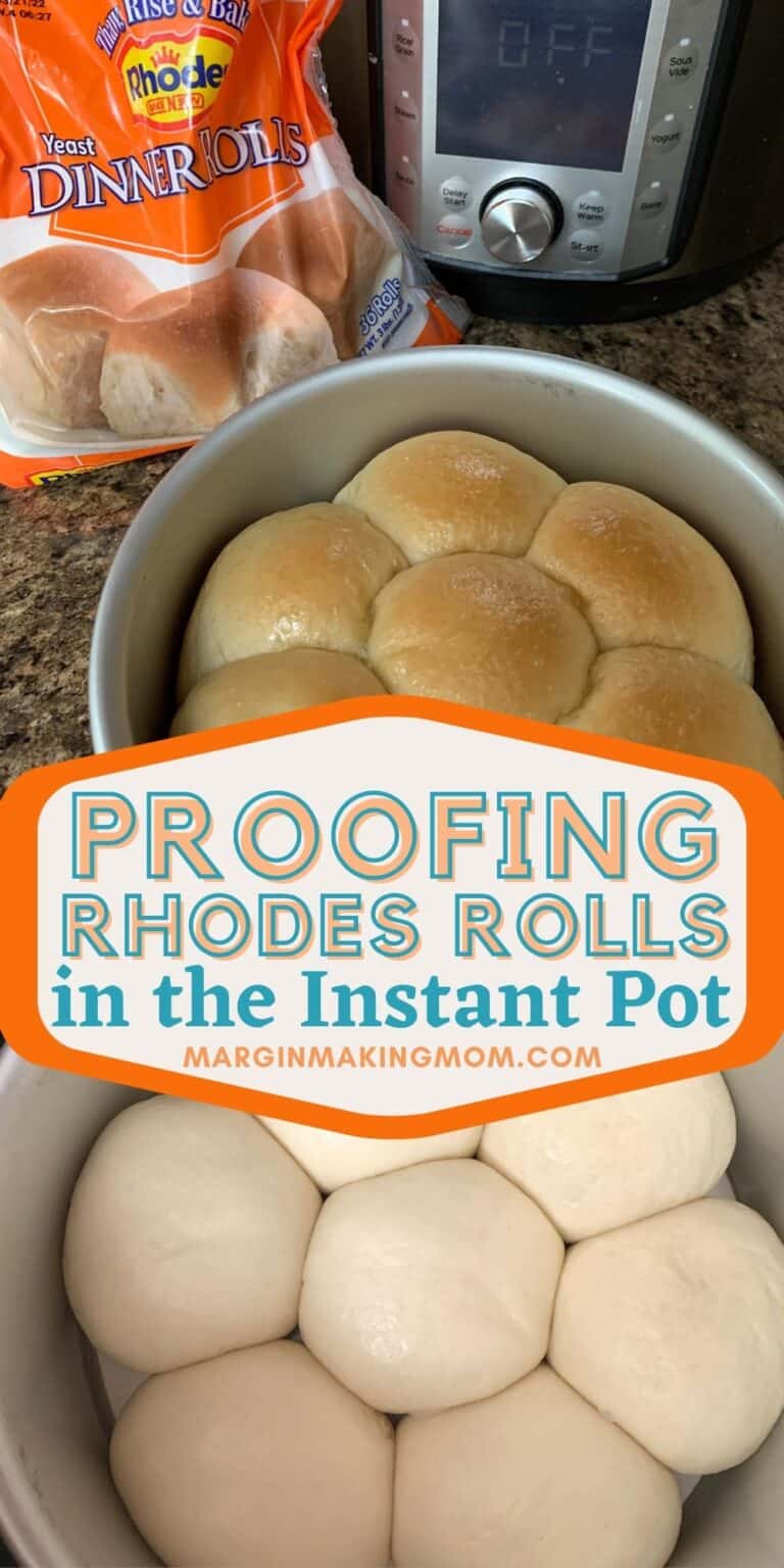 How to Proof Frozen Rolls in the Instant Pot Margin Making Mom®