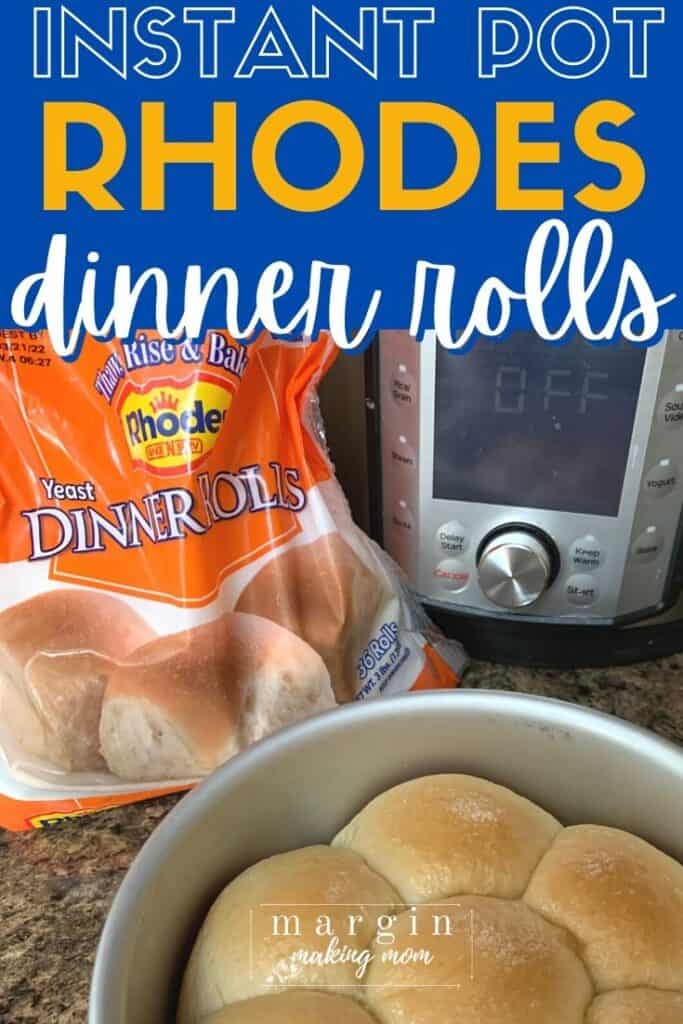 How to Proof Frozen Rolls in the Instant Pot Margin Making Mom®