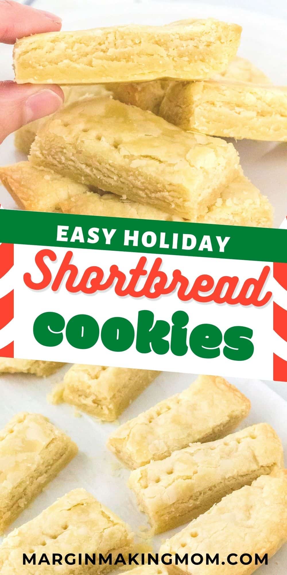 Easy Scottish Shortbread Cookies for the Holidays - Margin Making Mom®