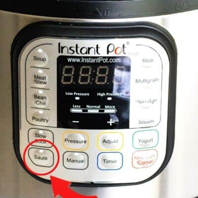 How to Saute in the Instant Pot