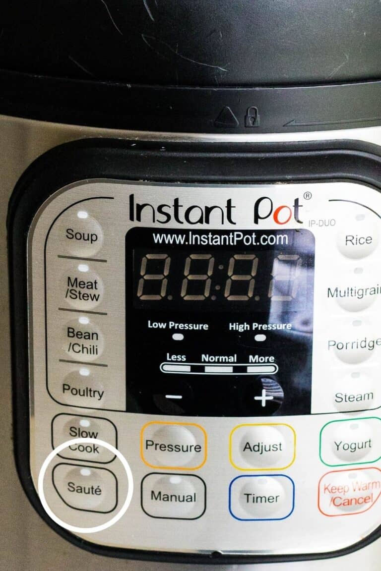 How to Saute in the Instant Pot Margin Making Mom®