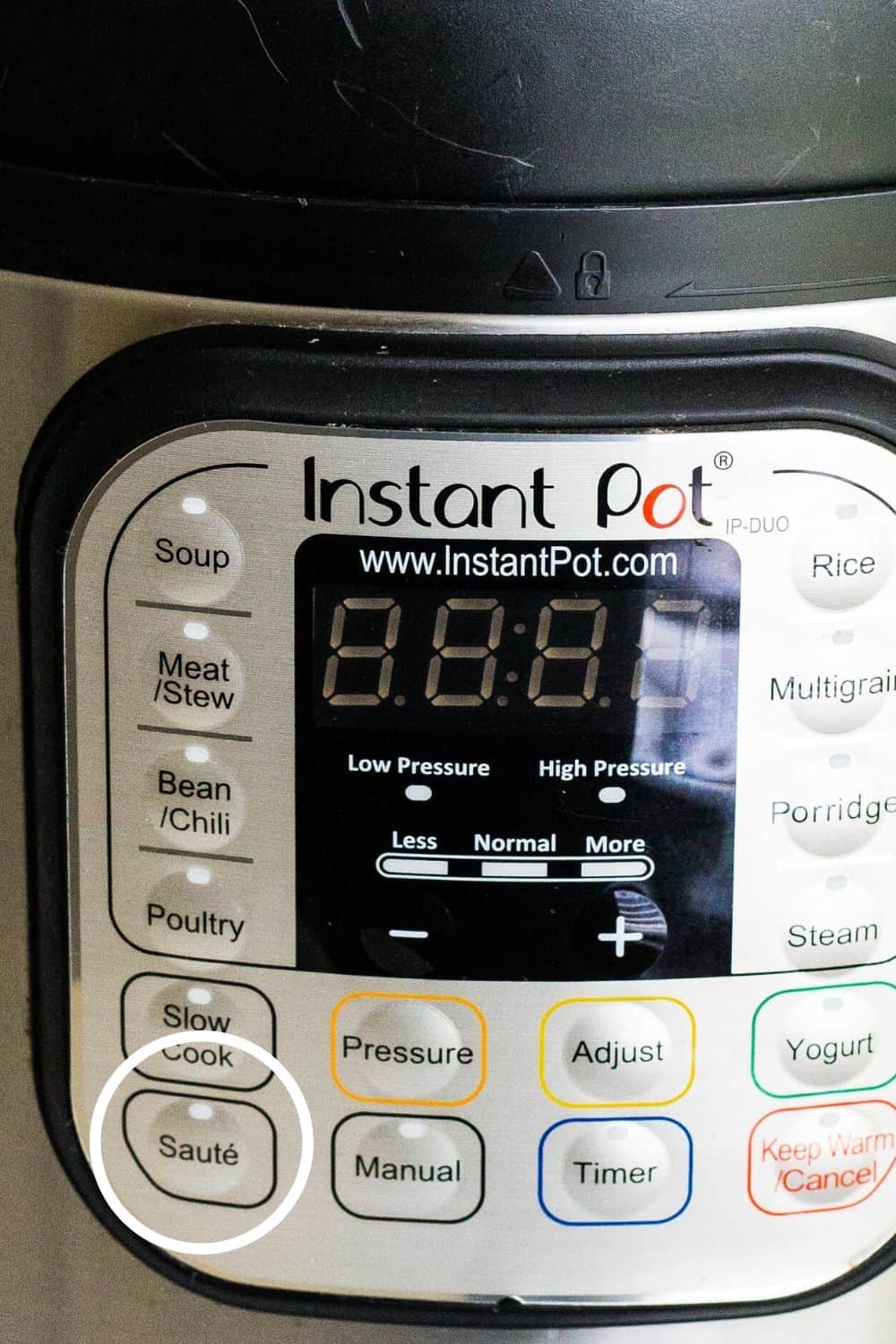 Instant pot best sale saute feature