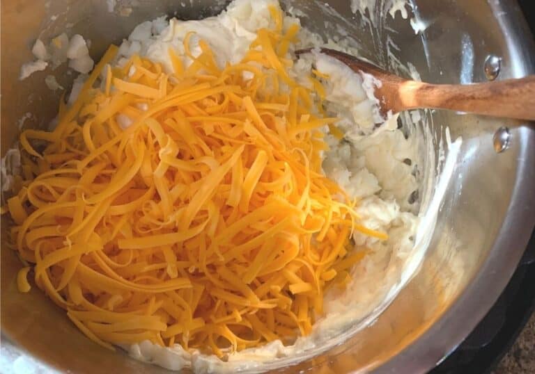 Easy Instant Pot Cheesy Potatoes (Funeral Potatoes) Margin Making Mom®