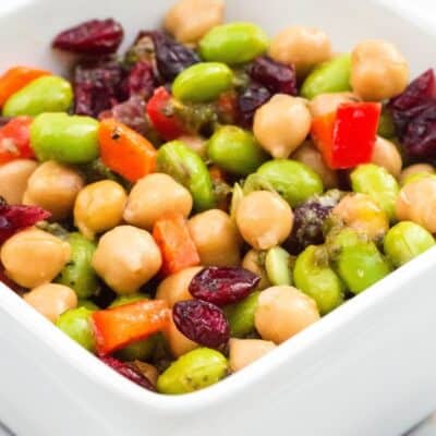 Chickpea salad.