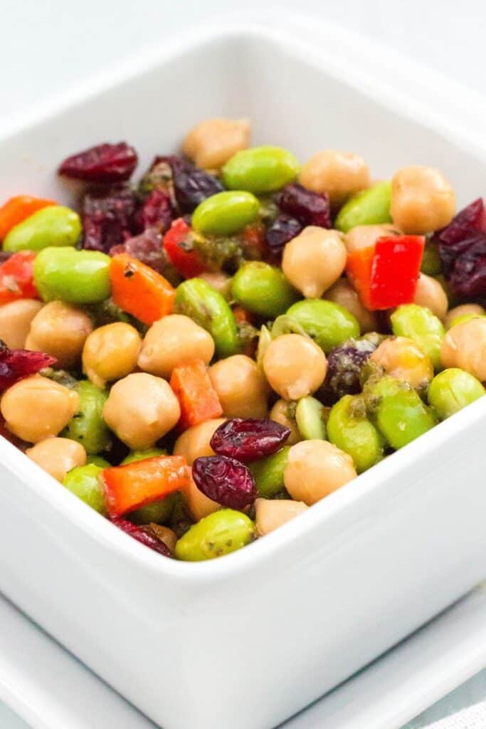 Easy Chickpea and Edamame Salad (Aldi Copycat) Margin Making Mom®