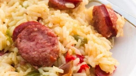 Instant pot smoked 2025 sausage and rice