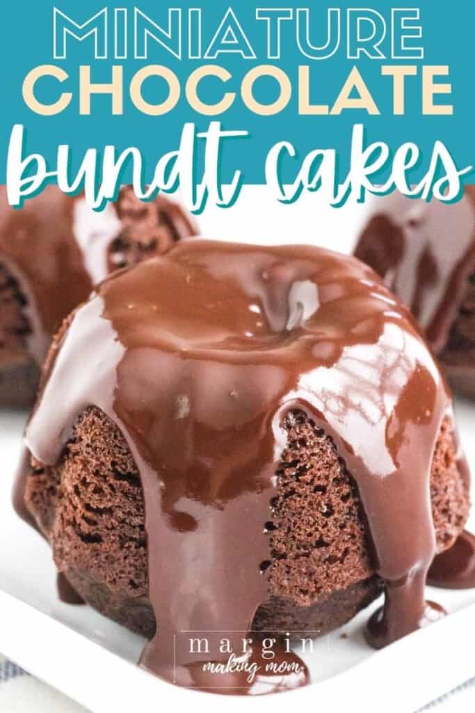 Easy & Decadent Mini Chocolate Bundt Cakes Margin Making Mom®