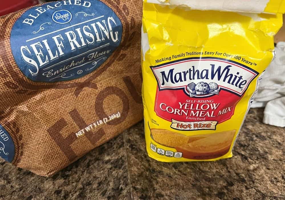 self-rising flour and self-rising cornmeal mix