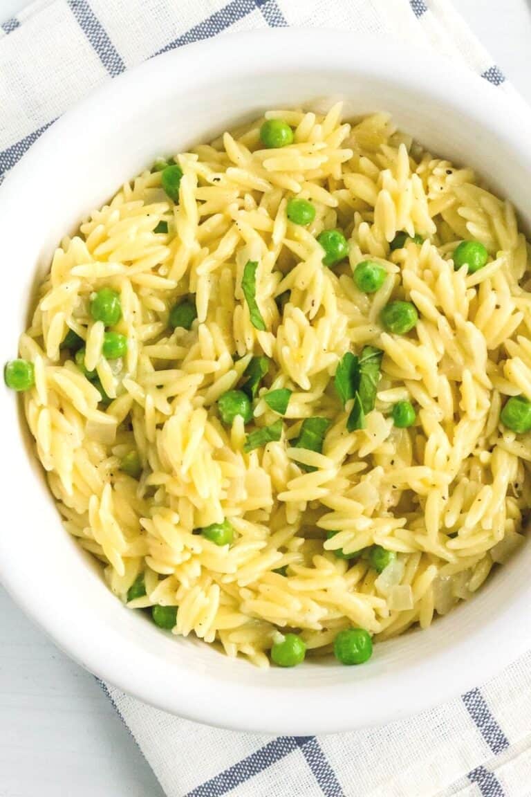 Easy Instant Pot Lemon Parmesan Orzo Margin Making Mom®