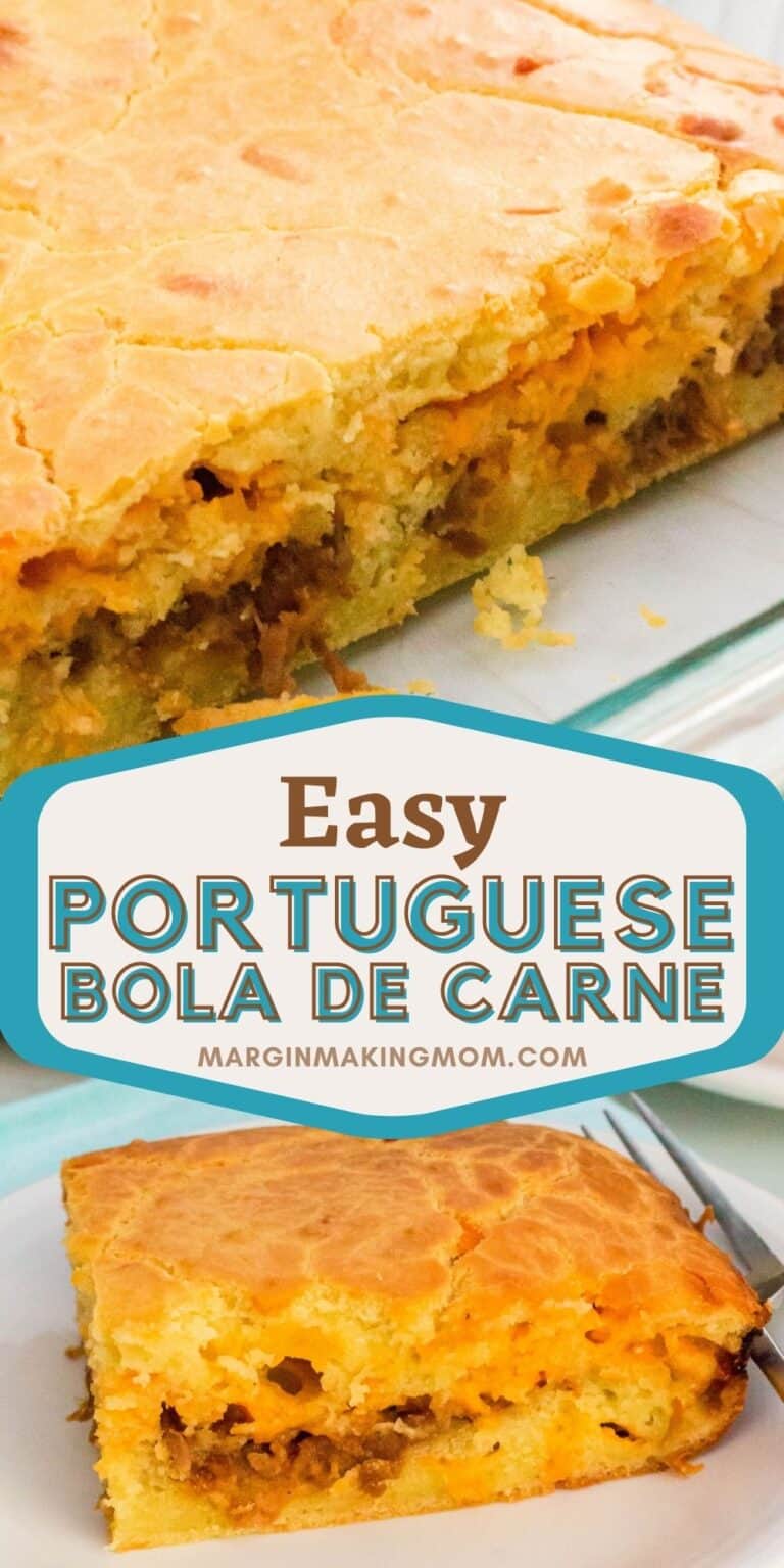 Easy Bola de Carne - A Delicious Portuguese Recipe - Margin Making Mom®