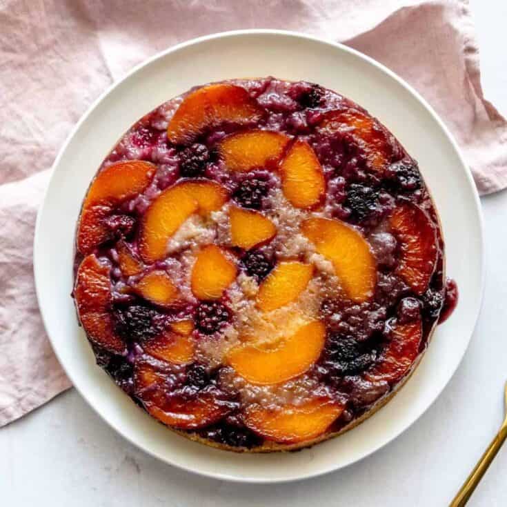 Image for Gluten Free Peach Upside Down Cake (Canned Peaches)