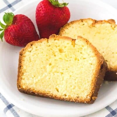 Cream Cheese Pound Cake Loaf