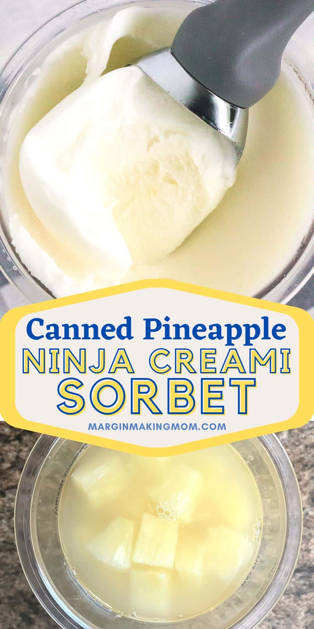 Peach Sorbet Ninja CREAMi Recipe