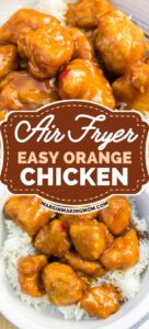 Easy Air Fryer Orange Chicken - Margin Making Mom®