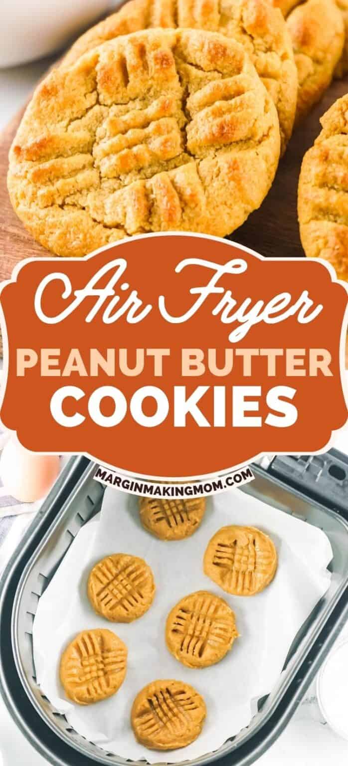 Easy Air Fryer Peanut Butter Cookies Just 3 Ingredients! Margin