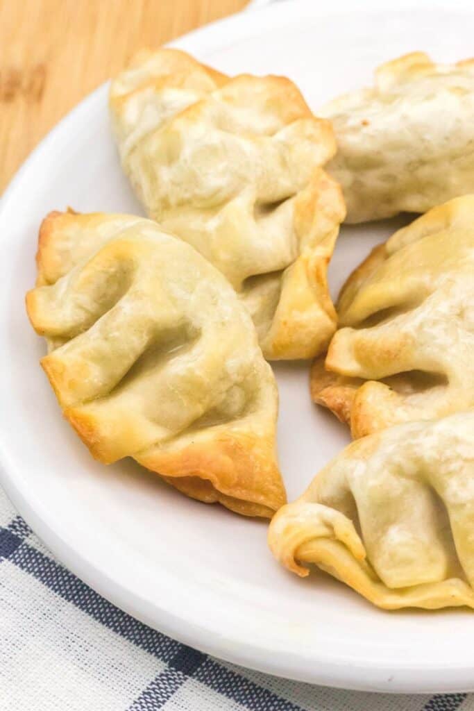 Easy Air Fryer Frozen Dumplings (Potstickers) Margin Making Mom®