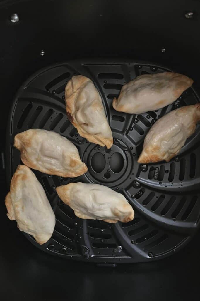 Easy Air Fryer Frozen Dumplings (Potstickers) Margin Making Mom®