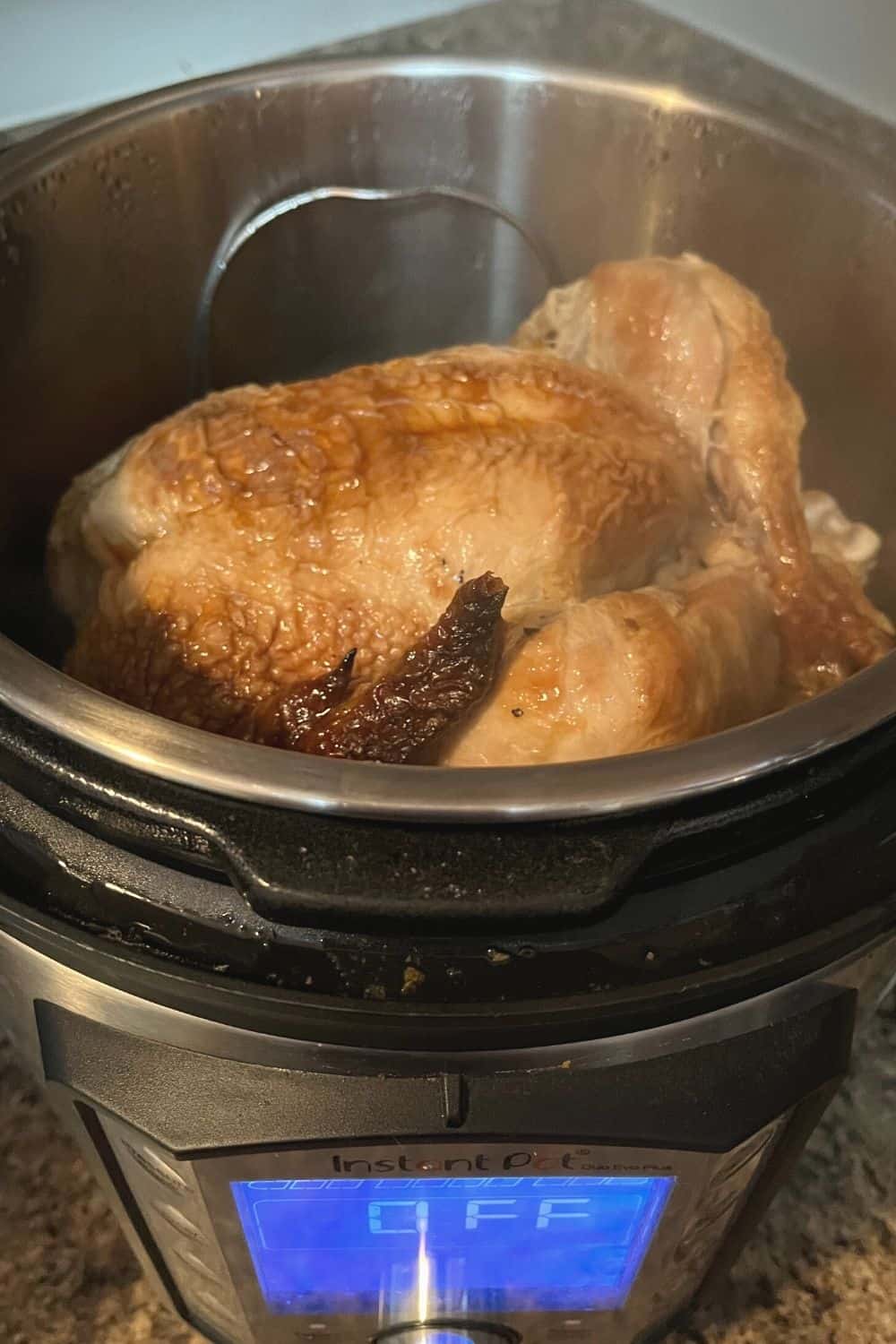 rotisserie chicken reheated in the instant pot