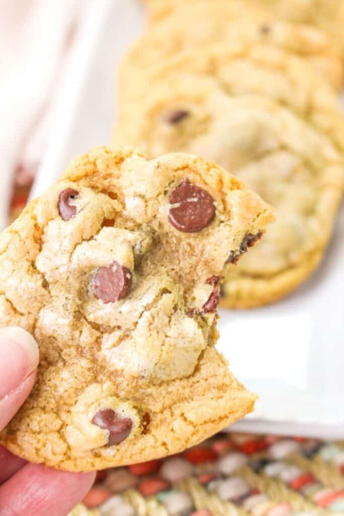 No Butter Chocolate Chip Cookies (Made with Oil) - Margin Making Mom®