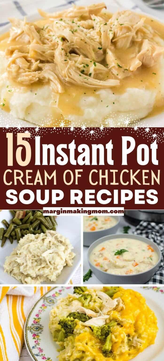 20 Instant Pot Chicken Recipes Using Cream of Chicken Soup