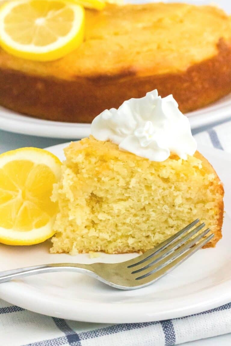 Delightfully Easy Lemon Syrup Cake Recipe - Margin Making Mom®