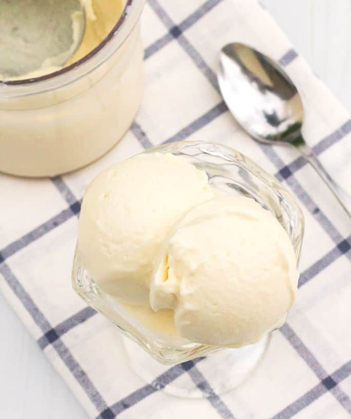 Ninja Creami Dairy Free Vanilla Ice Cream - I Dream of Ice Cream