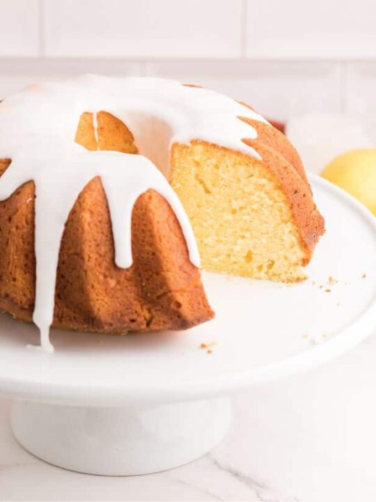 Sour Cream Sheet Pan Pound Cake With Lemon Glaze – monarch way