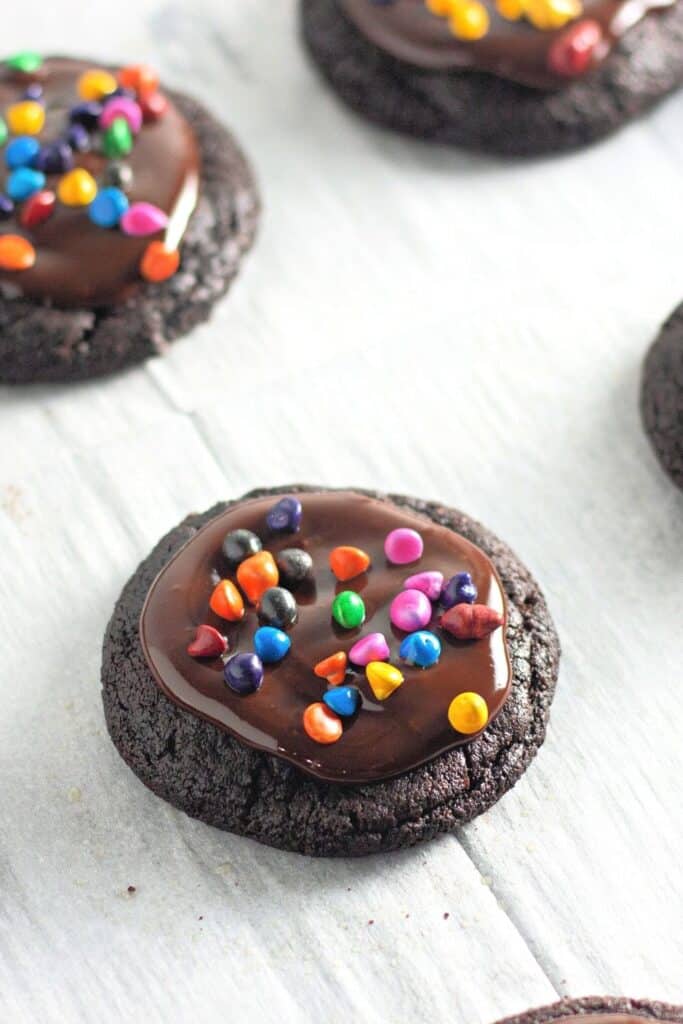 Easy Cosmic Brownie Cookies - A Delicious Treat - Margin Making Mom®