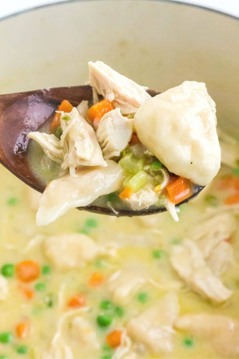 Easy & Delicious Chicken and Dumplings with Biscuits Margin Making Mom®