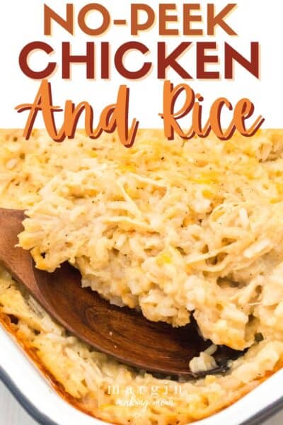 Easy No-Peek Chicken and Rice - Margin Making Mom®