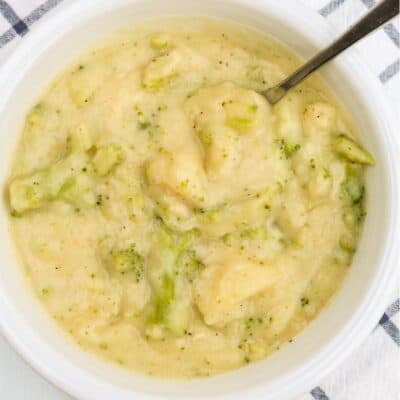 Easy Homemade Broccoli Potato Soup