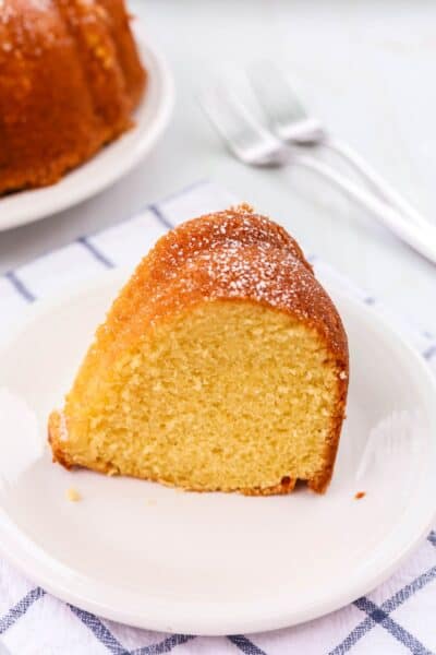 Easy Cream Cheese Pound Cake Using a Cake Mix - Margin Making Mom®