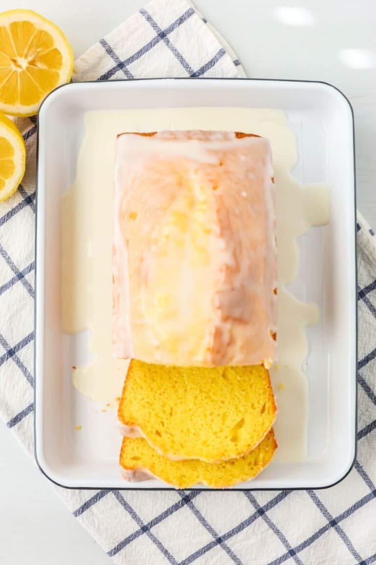 Easy Lemon Loaf Cake from a Mix - Margin Making Mom®