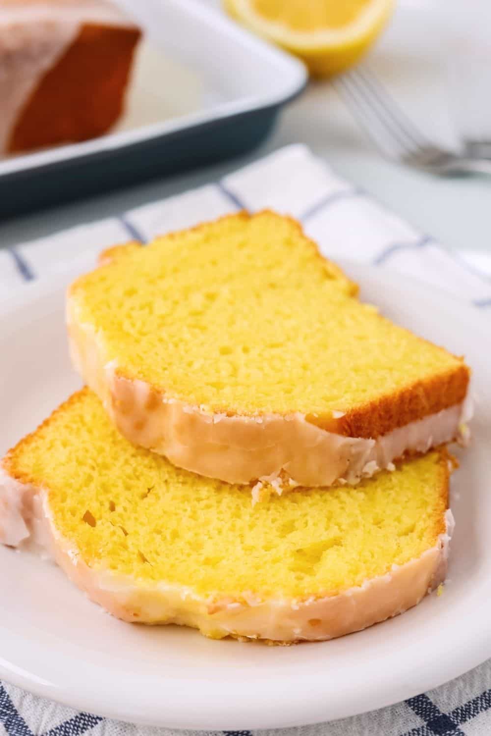 Easy Lemon Loaf Cake from a Mix - Margin Making Mom®