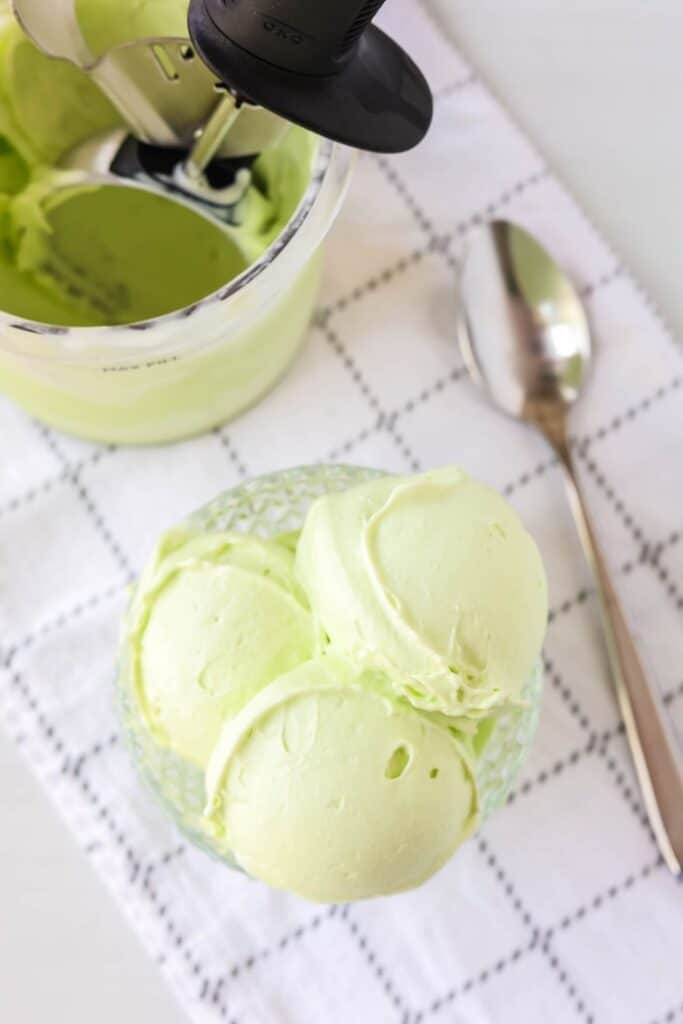 Ninja Creami Pistachio Gelato Margin Making Mom®