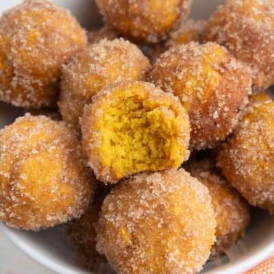 Bisquick donut holes.