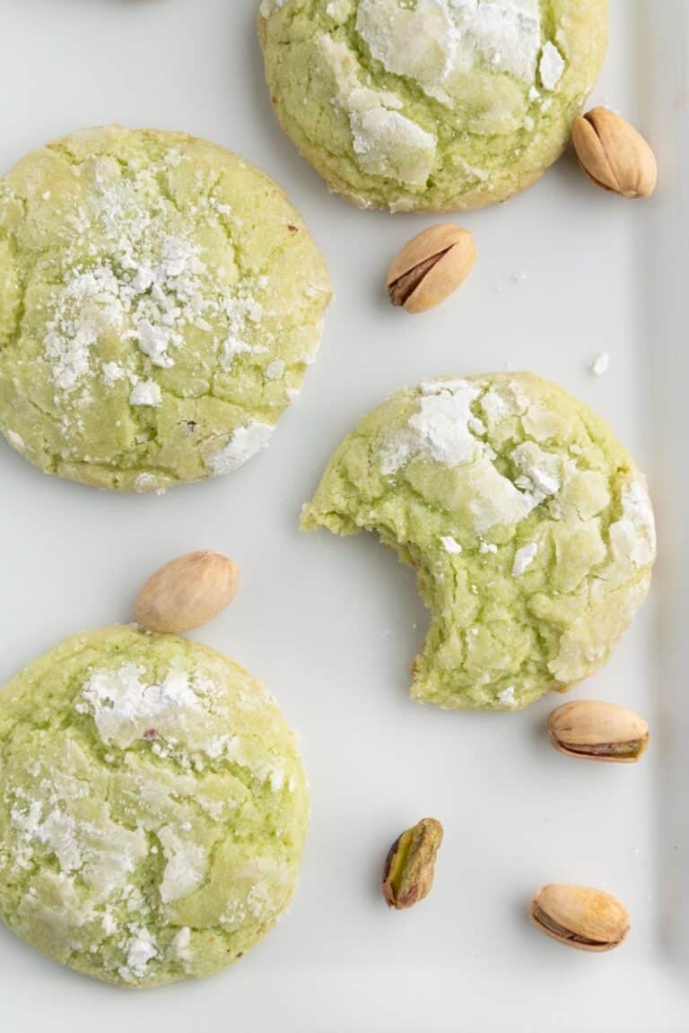 Soft and Chewy Pistachio Pudding Cookies - Margin Making Mom®