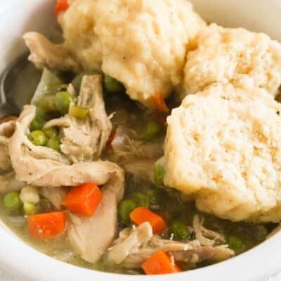 Easy Chicken and Cornmeal Dumplings