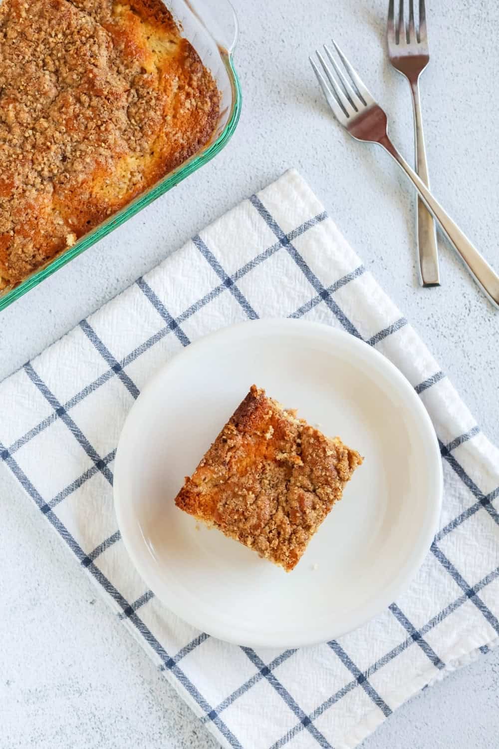 Easy Pear Coffee Cake - Margin Making Mom®