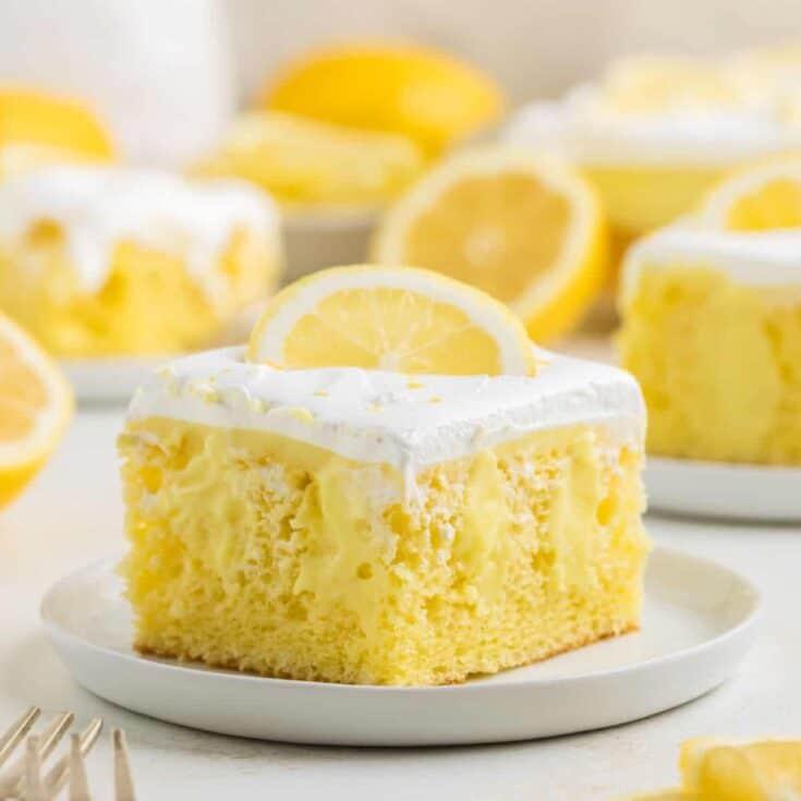Image for Lemon Pudding Poke Cake