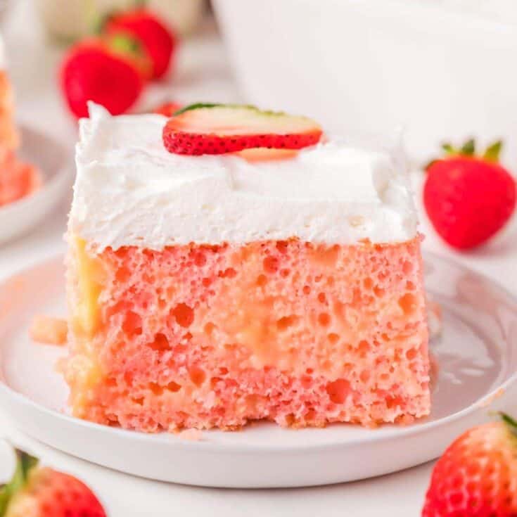 Image for Strawberry Pudding Poke Cake