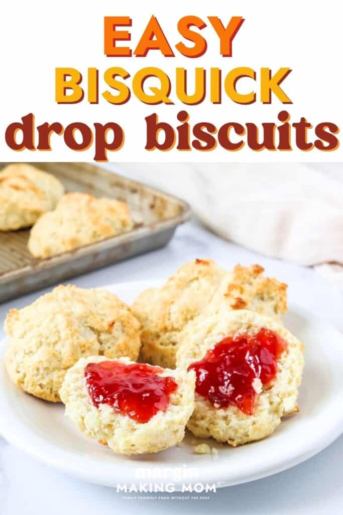 Easy Bisquick Drop Biscuits - Margin Making Mom®
