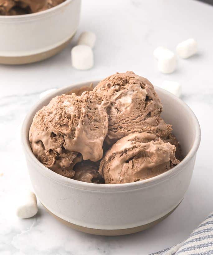 Image for Easy Chocolate Marshmallow Ice Cream (No Churn Recipe)