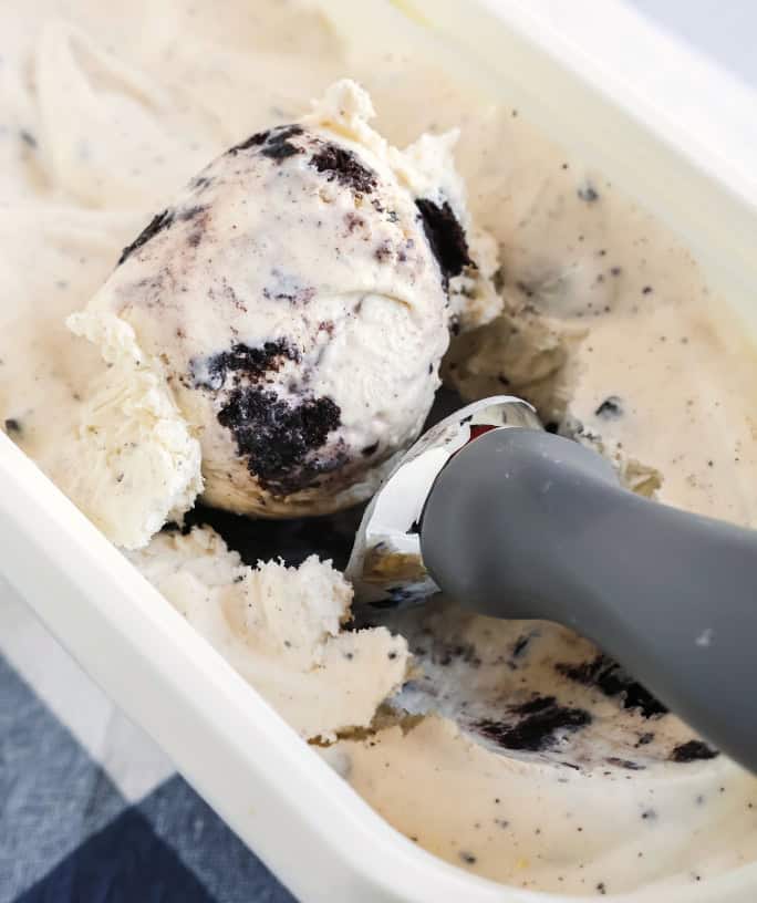 Image for Dairy-Free No Churn Oreo Ice Cream